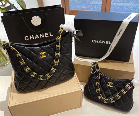 chanel 22k hobo bag